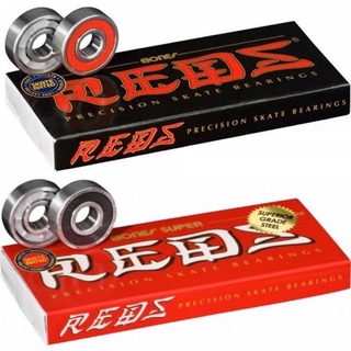 🇲🇾Bones Super REDS Skateboard Bearings 8 pack (China)