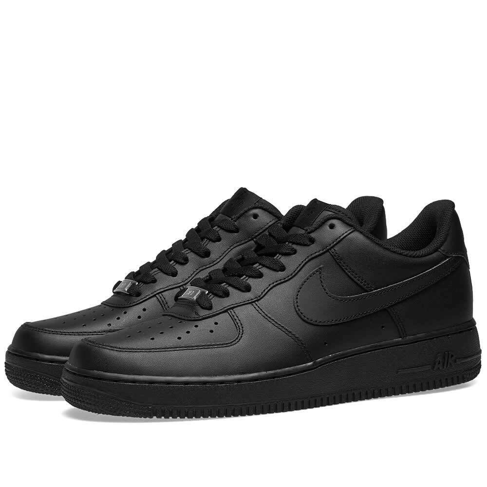 air force 1 triple black low