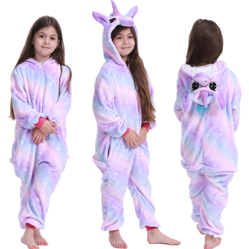 rainbow unicorn onesie kids