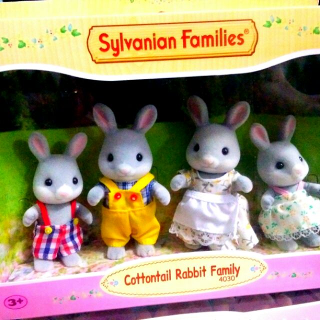 sylvanian families cottontail rabbit family