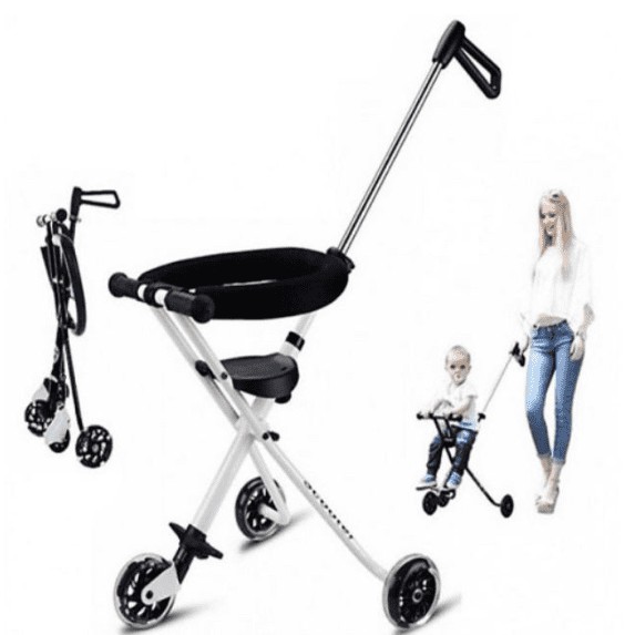 stroller and tricycle