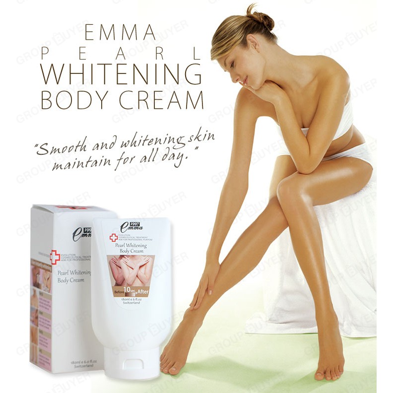 Emma Pearl Whitening Body Cream Shopee Malaysia