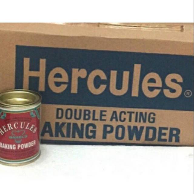 Hercules Flour Baking Powder Double Acting 110gr Shopee Malaysia