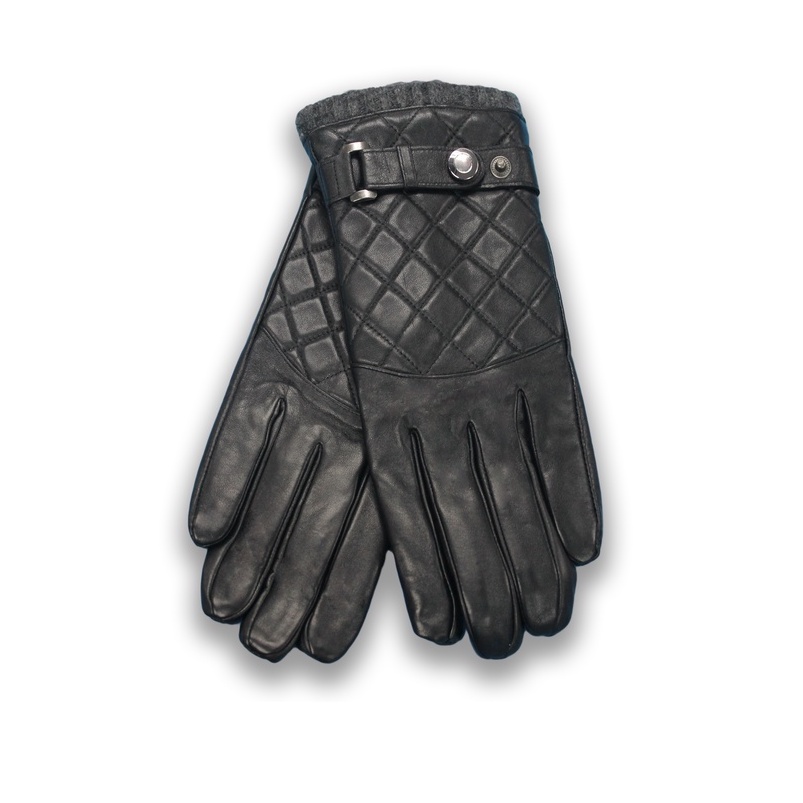 WINTER TIME Men Leather Gloves 5 degrees and Below