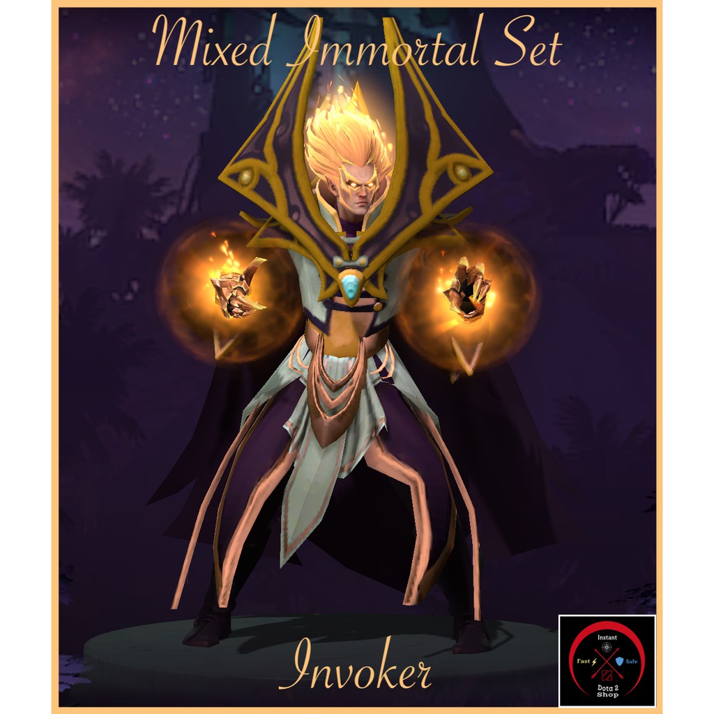 Dota 2 Invoker Mixed Immortal Set