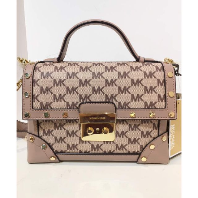 michael kors trunk bag