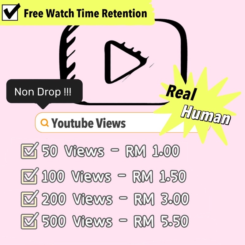 Buy Youtube Views Real Human Non Drop Seetracker Malaysia