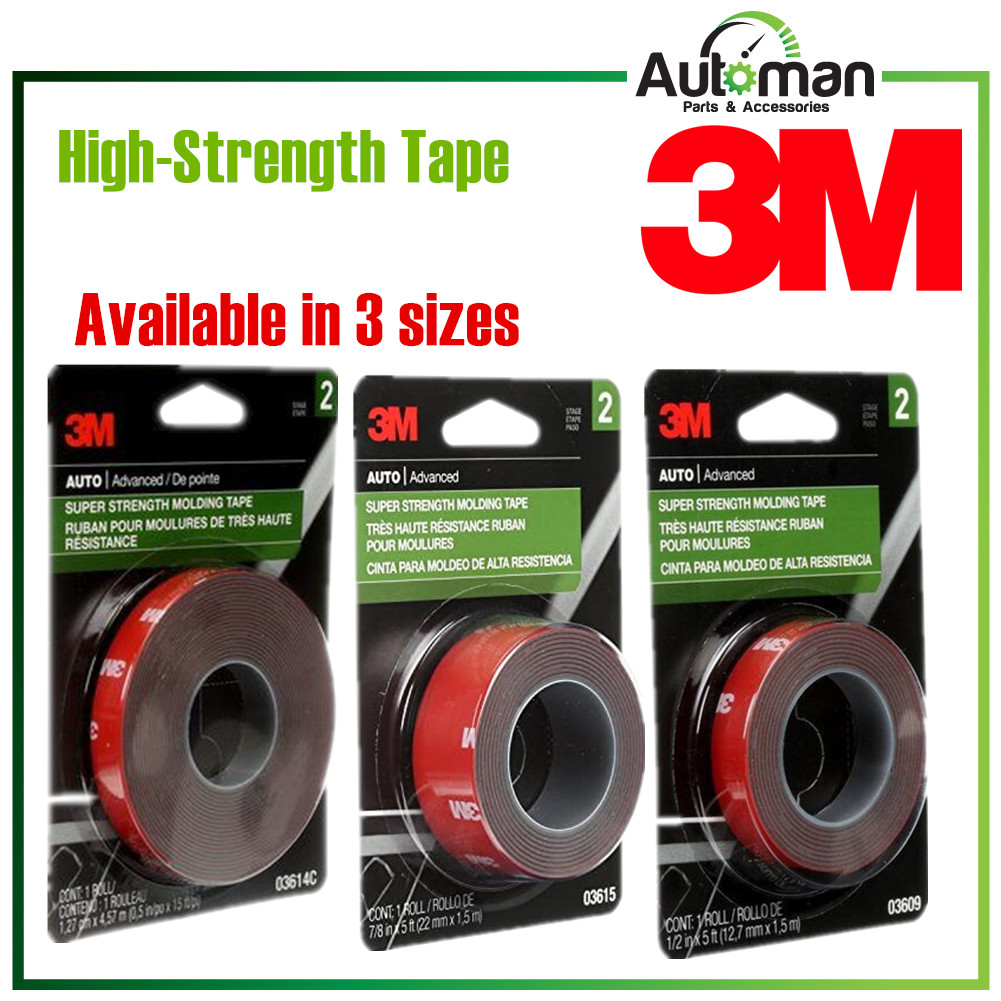 3M Super High Strength Molding Double Sided Tape Shopee Malaysia