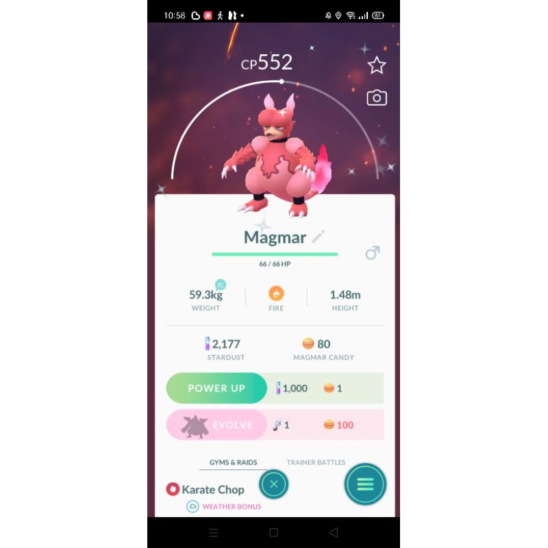 Shiny Pokemon Go Magmar Trade Shopee Malaysia