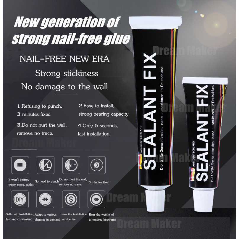 [ORIGINAL] Sealant Fix 18g Super Strong Metal Adhesive Sealing Glue