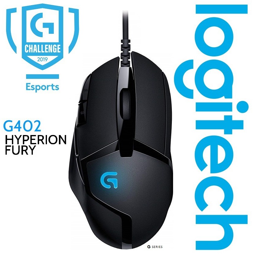 Logitech G402 Hyperion Fury Gaming Mouse | Shopee Malaysia