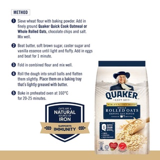 Quaker Oat Whole Rolled Oats With Beta Glucan Reduce Cholestrol Emping ...