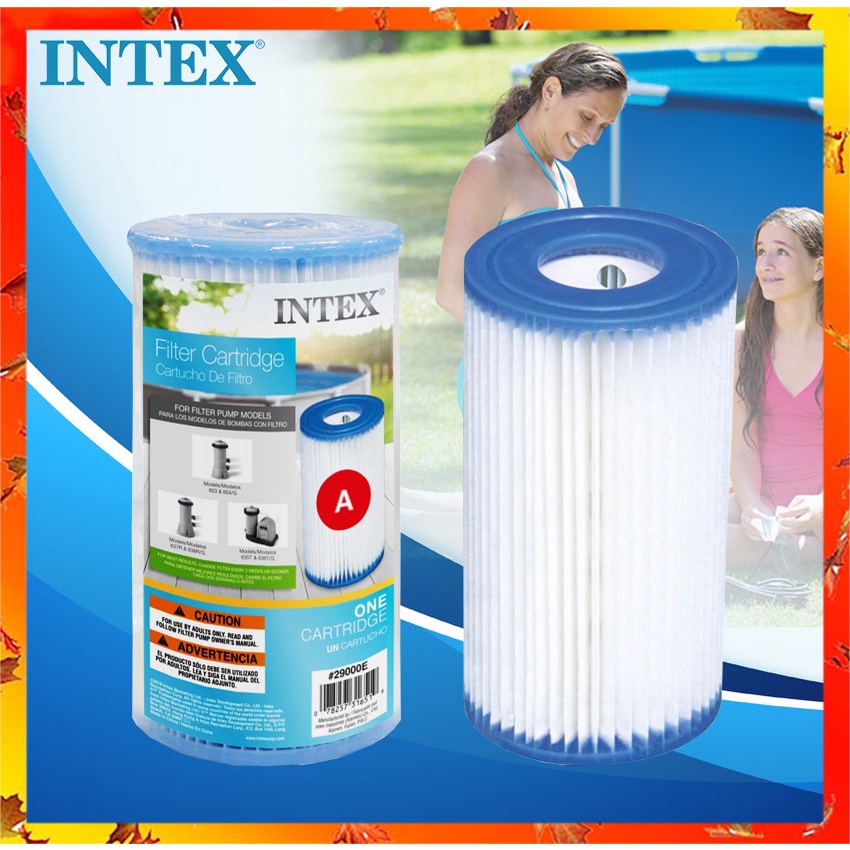 INTEX 29000 / 29002 Filter Cartridge Replacement Krystal Clear Type A