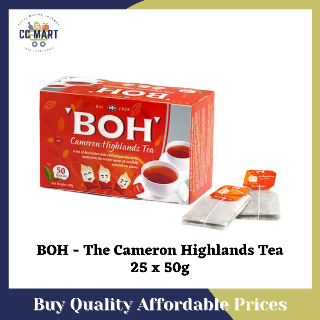 BOH - The Cameron Highlands Tea / 25 x 2g | Shopee Malaysia