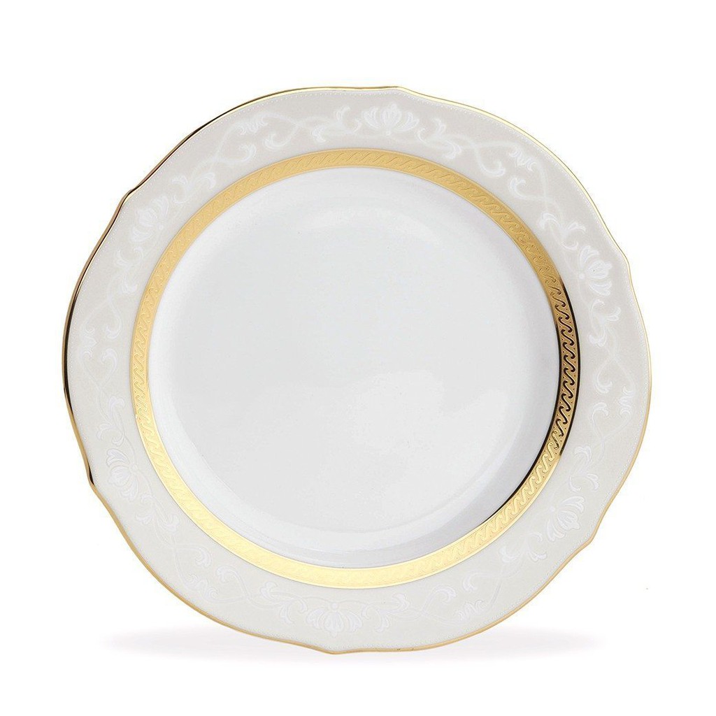 Noritake Hampshire Gold Set Of 4 Accent Plates Shopee Malaysia