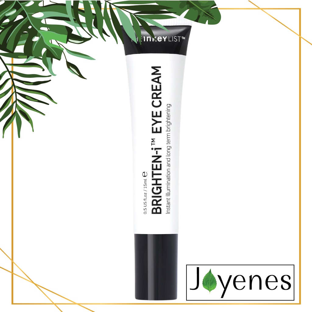 The Inkey List Brighteni Eye Cream 15ml Shopee Malaysia