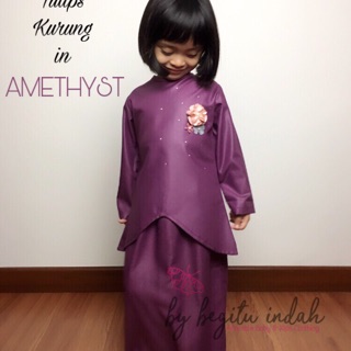  READY STOCK SIZE S BAJU  KURUNG  TULIPS BUDAK  RAYA 2021  