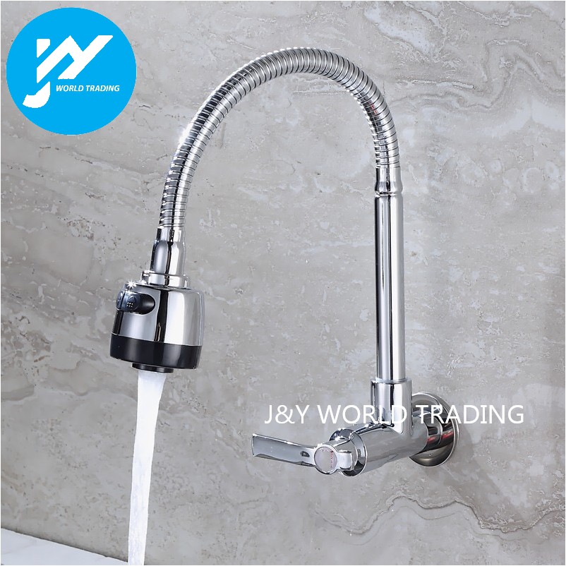 Kitchen Faucet Flexible Wall Sink Tap Premium Quality | Shopee Malaysia