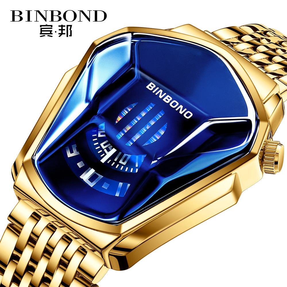 Jam Tangan Fesyen Baru Fesyen Keren Lelaki Jam Tangan Atas Jenama Mewah Jam Tangan Emas Kuarsa Lelaki Jam Tangan Perniagaan Bentuk Geometrik Kalis Air Locomotive Fashion Men S Casual Watch Shopee Malaysia