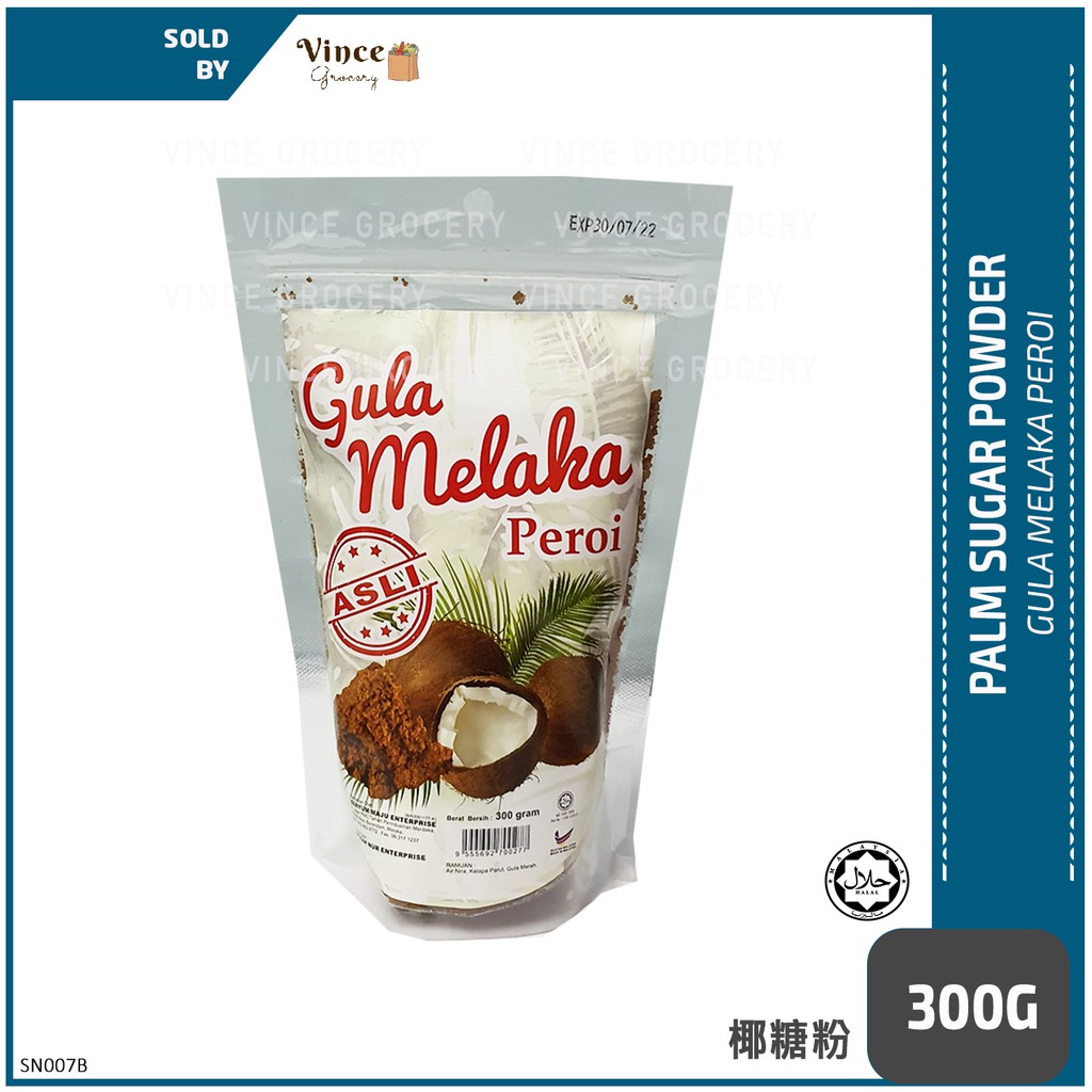 Buy Palm Sugar Powder Gula Melaka Peroi 椰糖粉 300g Seetracker Malaysia