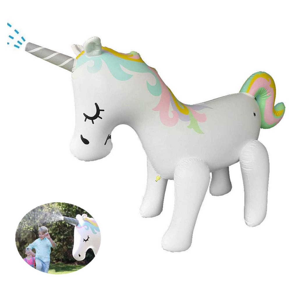 inflatable unicorn arch sprinkler