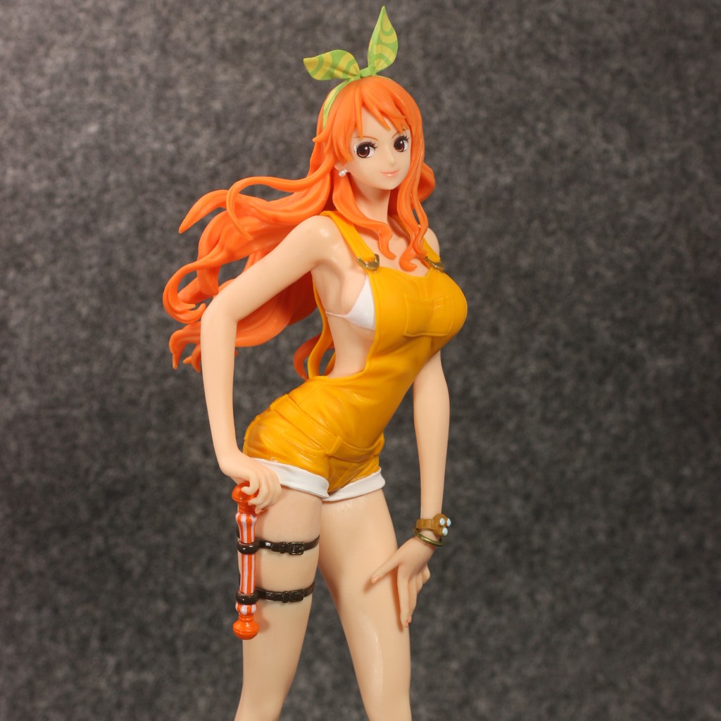 Gold Sticker Banpresto Bandai Spirits One Piece Stampede Nami Glitter Glamours Yellow Shopee Malaysia