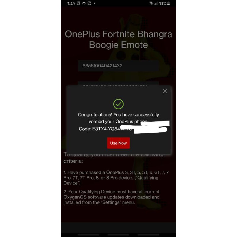 Fortnite Bhangra Boogie Emote Code Shopee Malaysia