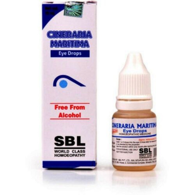 (CATARACT)SBL Cineraria Maritima Eye Drops Homeopathic German Shopee
