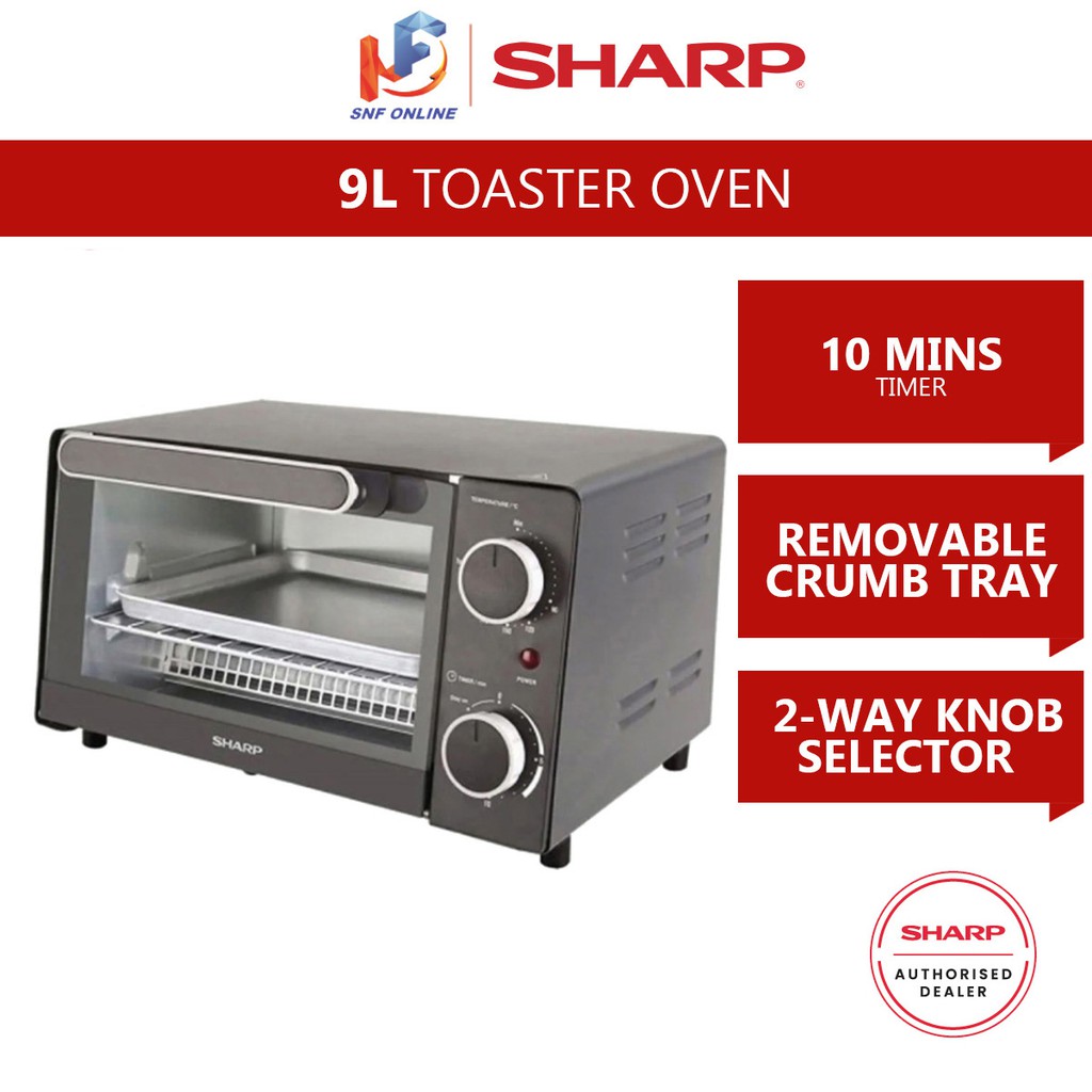 Sharp Electric Oven Toaster (9 L) EO9MTBK EO9MTBK Shopee Malaysia