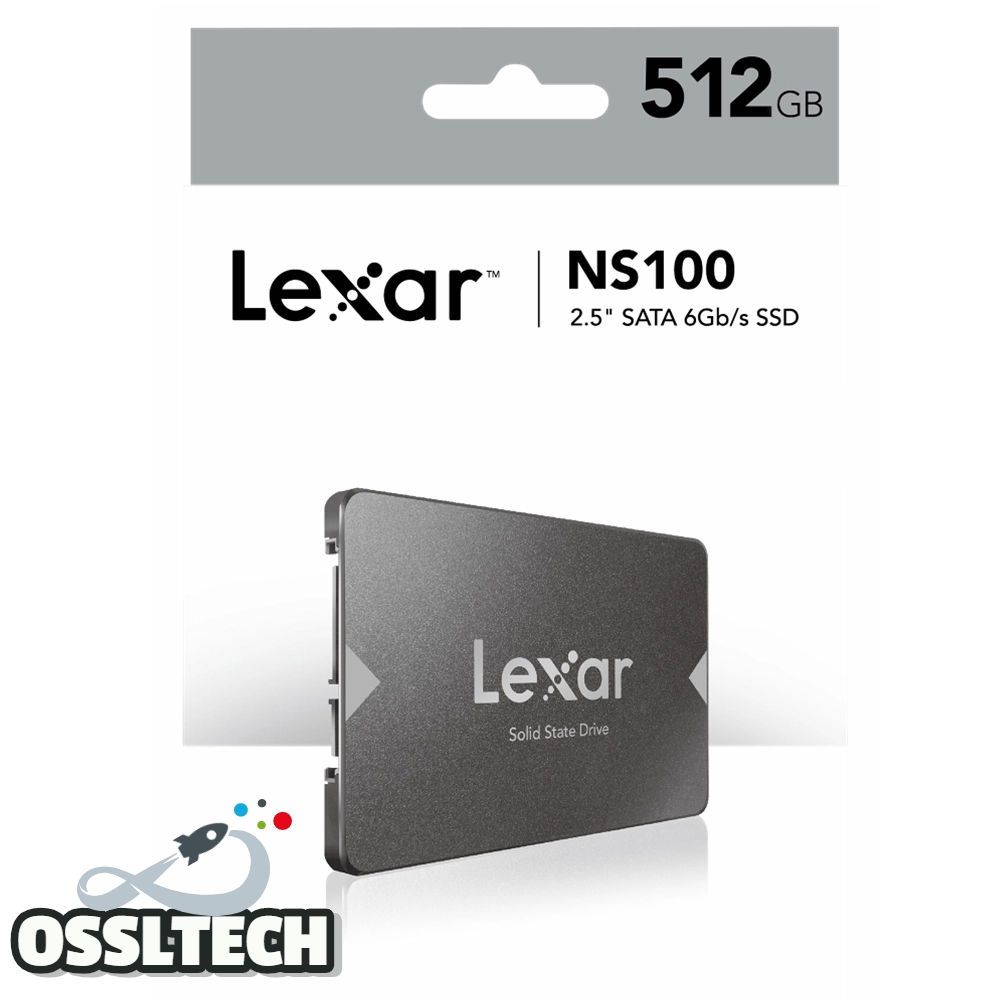 Lexar® NS100 NQ100 2.5” SATA III (6Gb/s) SSD 128GB 240GB 512GB | Shopee ...