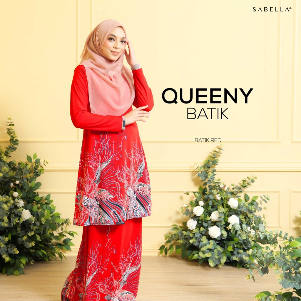 READY STOCK!! SABELLA QUEENY KURUNG BATIK | BATIK IRONLESS | BATIK ...