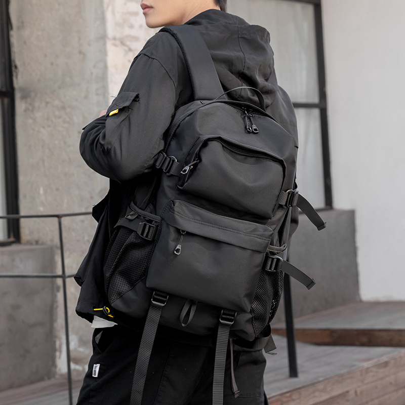 Trendy Men Oxford Backpack Big Capacity Bag Laptop Notebook Korean Korea Style