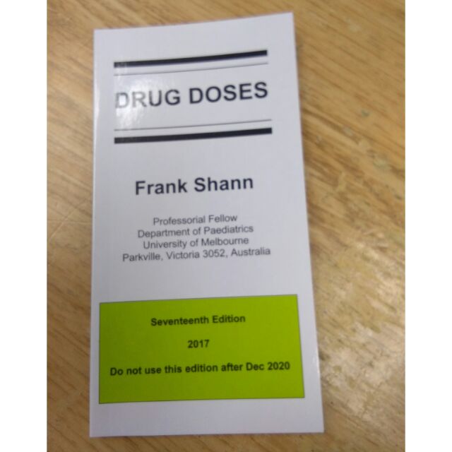 Frank Shann Drug Doses Pdf Ayannaacb