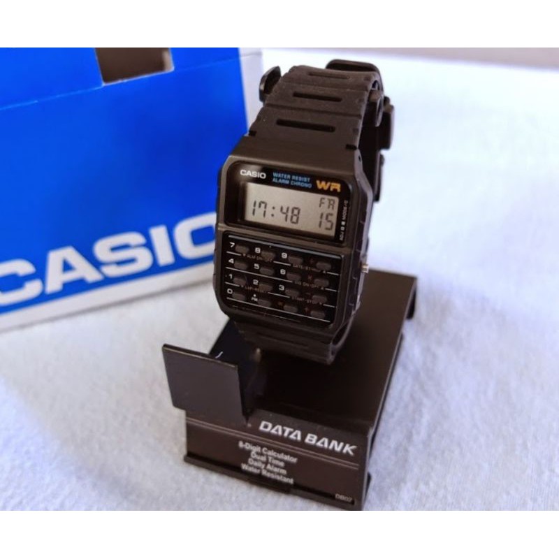 Casio Ca 53w 1zd Men Digital Calculator Black Resin Strap Original Casual Watch Shopee Malaysia