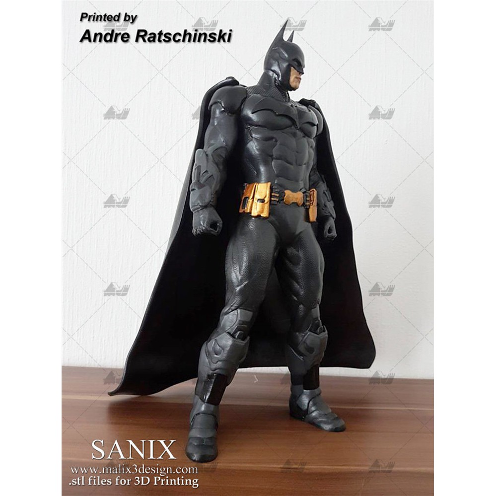 Batman 3D STL File for PLA ABS Filament and Resin 3D Printer Creality Ender  Photon-S Elegoo | Shopee Malaysia