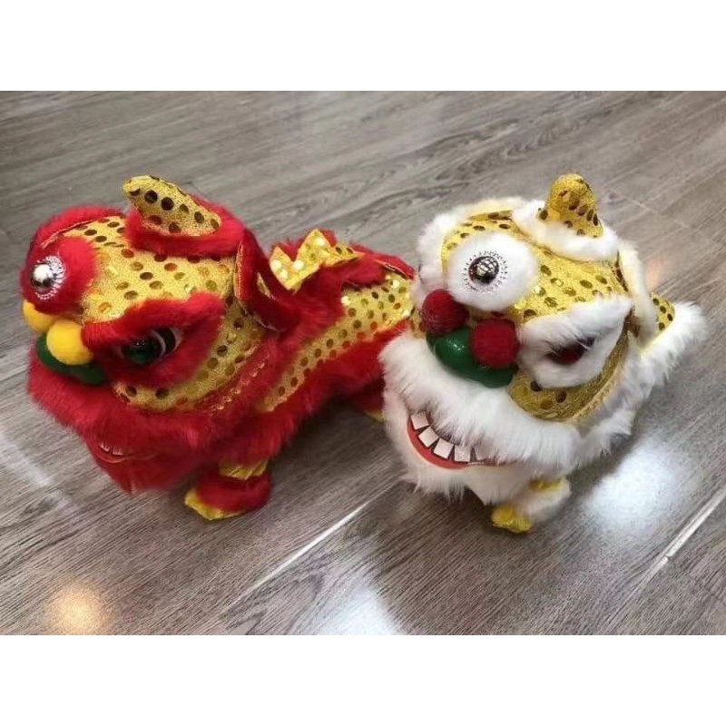 新年促销来囖 现货不用等 Baby Lion Dance 电l动舞狮宝宝