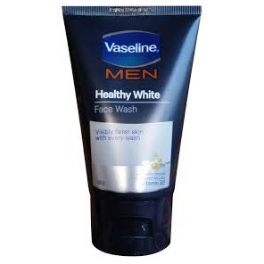 vaseline men healthy white face wash