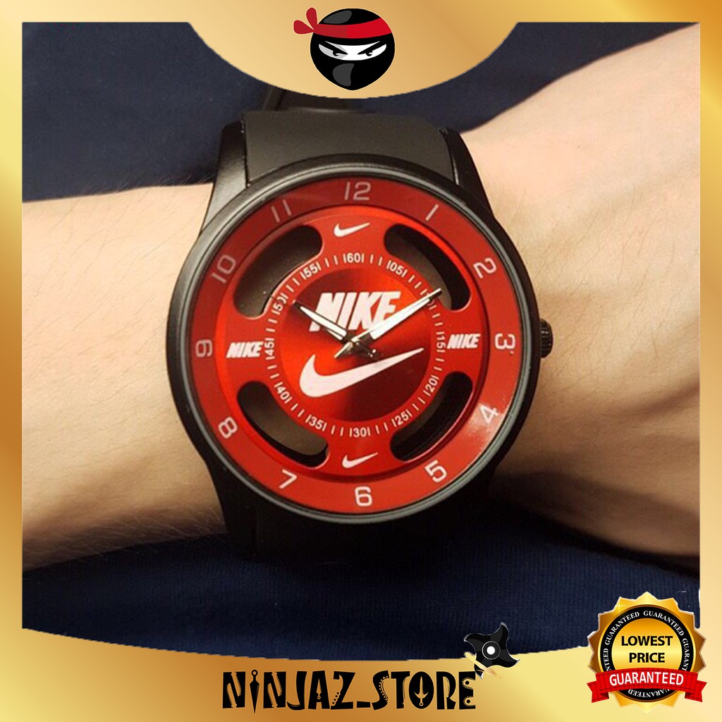 Malaysia 6months Warranty Nike Sport Watch Fashion Quartz Watch Silicone Watches Student Men Women Watch Jam Tangan Shopee Malaysia