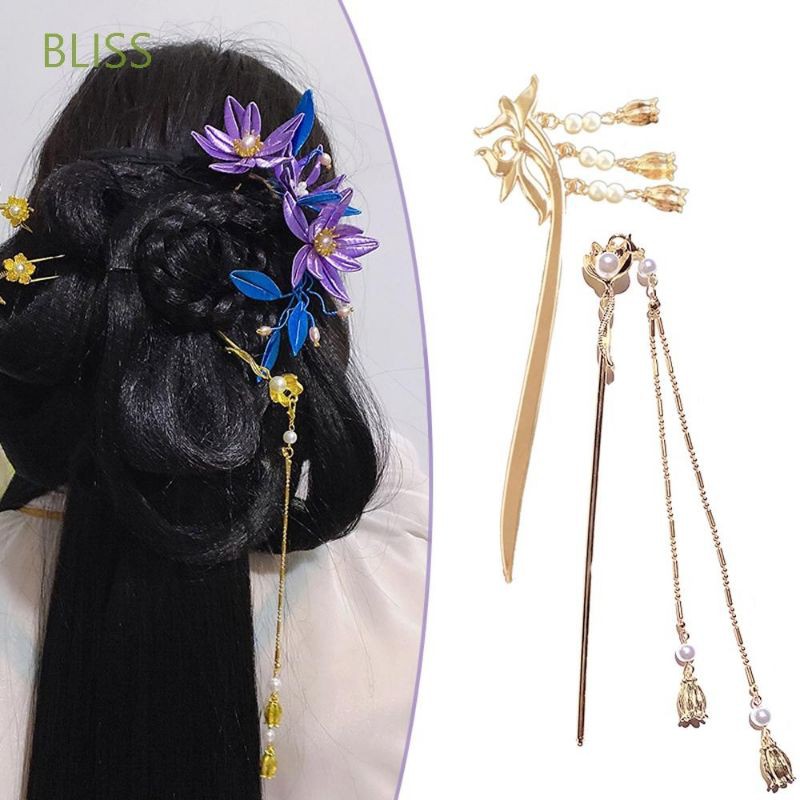 Traditional Hair Chopsticks Hair Styling Hair Stick Magnolia | Shopee  Malaysia
