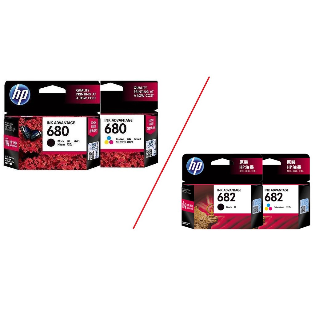 HP 680 / 682 Original Ink Advantage