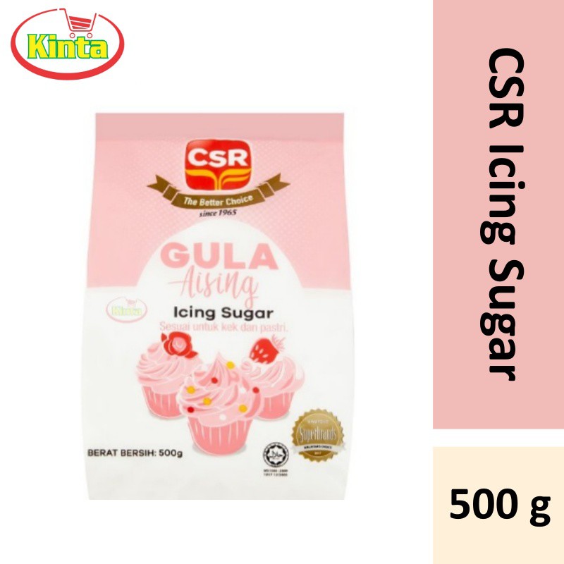 Csr Icing Sugar Gula Aising 500g Shopee Malaysia