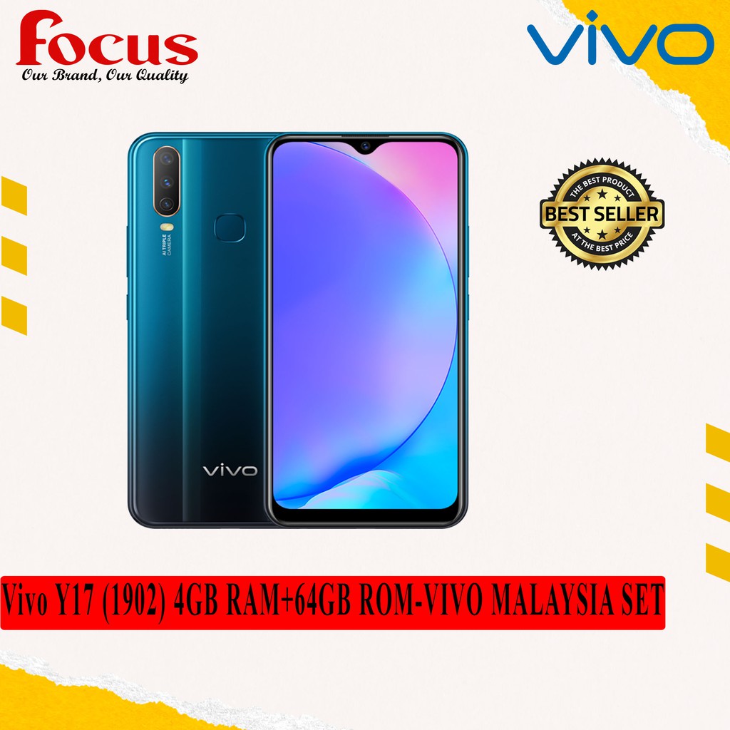 Vivo Y17 1902 4gb Ram 64gb Rom Vivo Malaysia Set