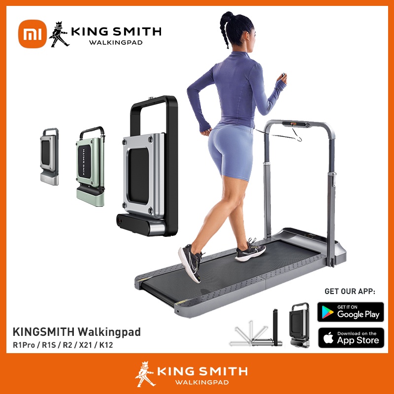 Xiaomi Kingsmith Walking pad Foldable Treadmill Walking and Running Machine - R1pro/R2/X21/MC21/A1Pro/C1/C2/K12/K15