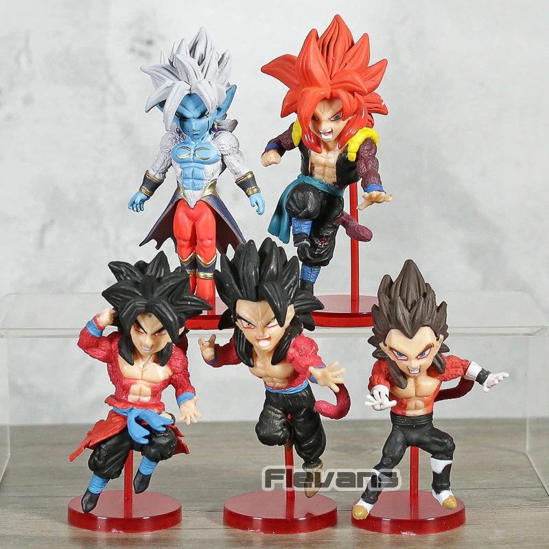 Wcf Super Dragon Ball Heroes Vol 3 Super Saiyan 4 Son Goku Gohan Vegeta Gogeta Mira Pvc Figures Toys Shopee Malaysia