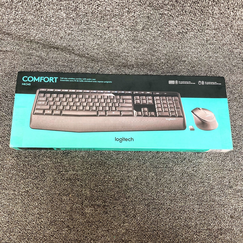 Logitech Comfort MK345 Wireless Keyboard & Mouse!!!NEW!!! | Shopee Malaysia