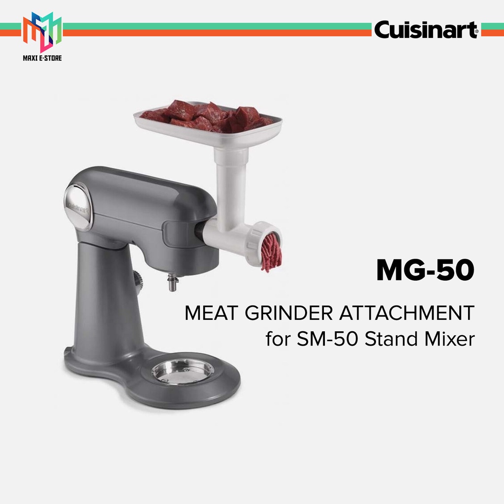 Cuisinart MG50 Meat Grinder Attachment for Precision Master 5.2L Stand
