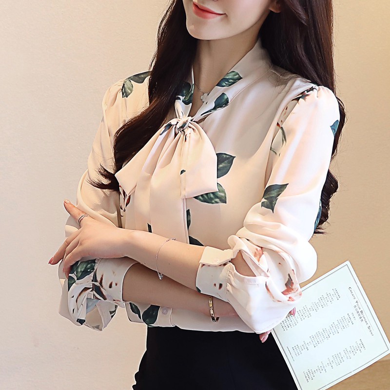 floral chiffon shirt