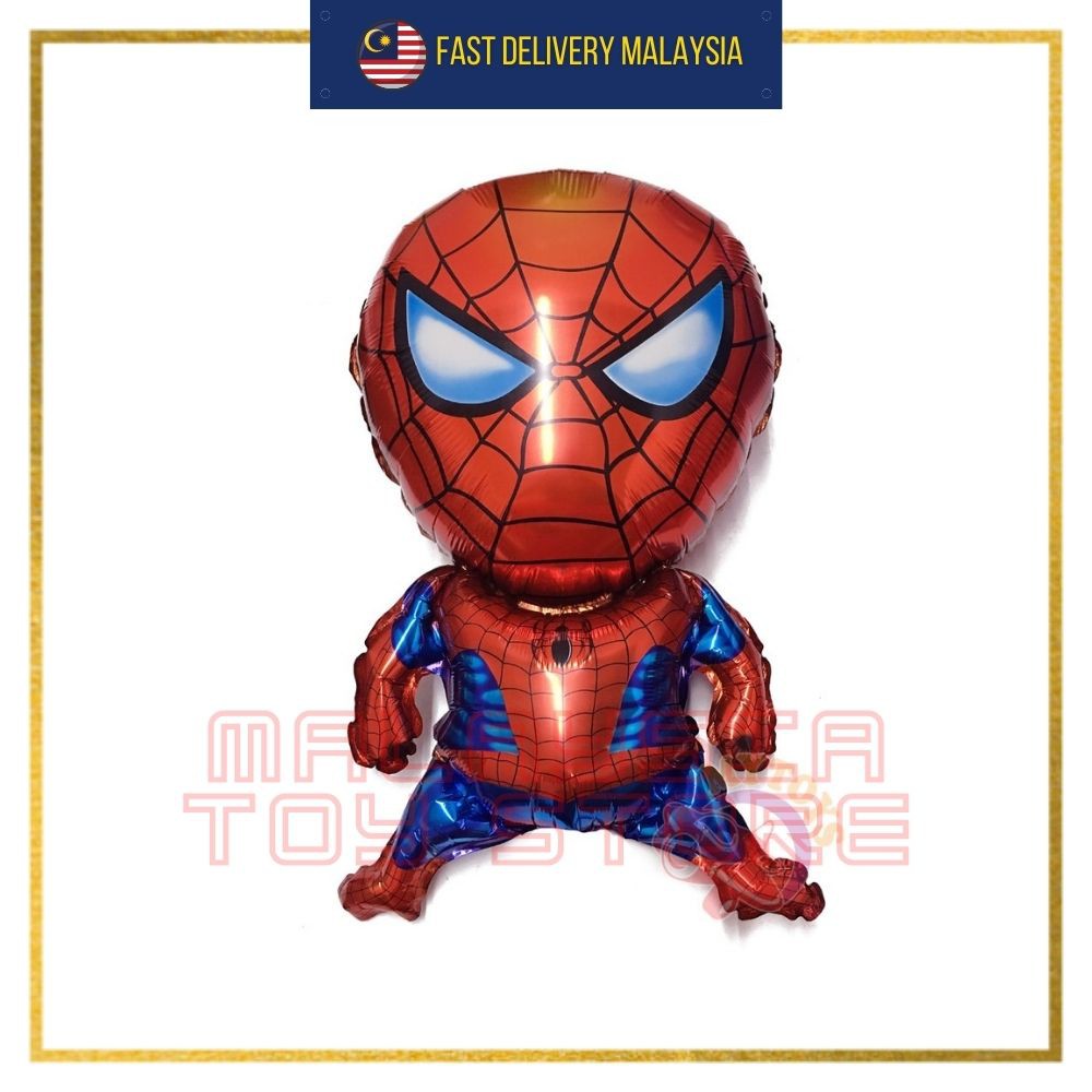 Spiderman Foil Balloon Party Decoration Birthday Balloons Toys For Kids ...