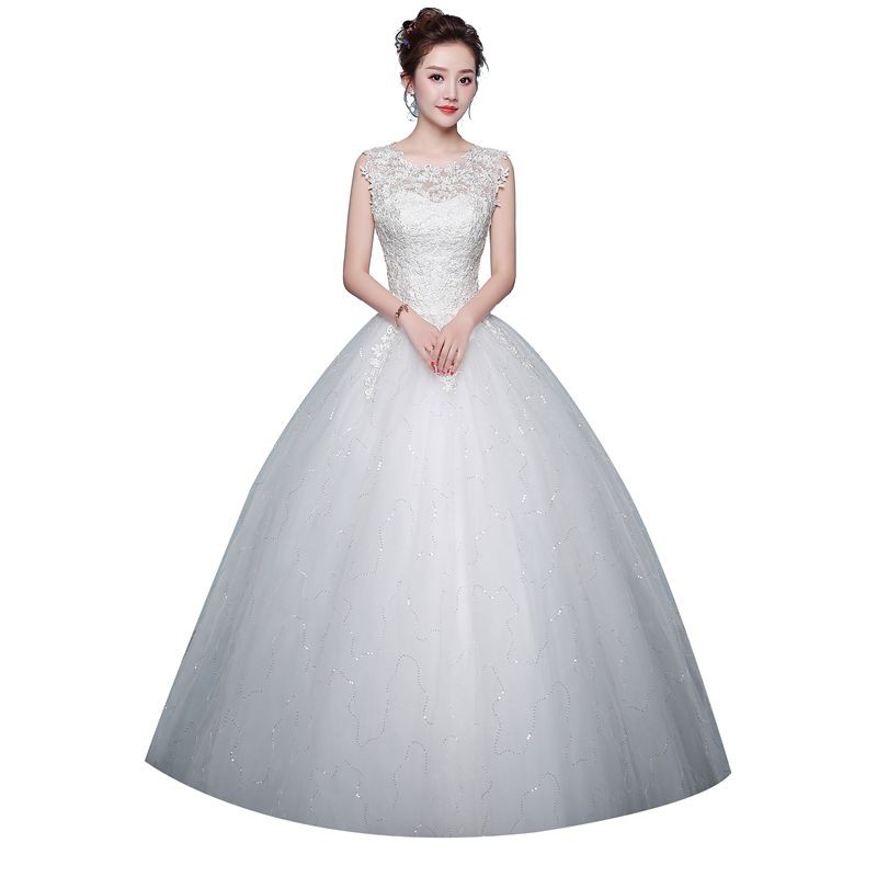 chinese white wedding dress