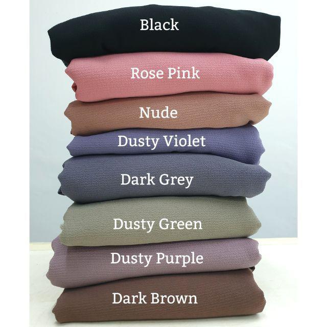 Kain Chiffon Bidang 55 Murah Heavy Chiffon Chiffon Georgette Shopee Malaysia